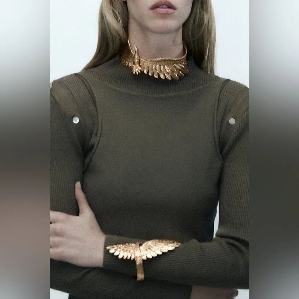 Zara Phoenix Wrap Cuff Braclet
